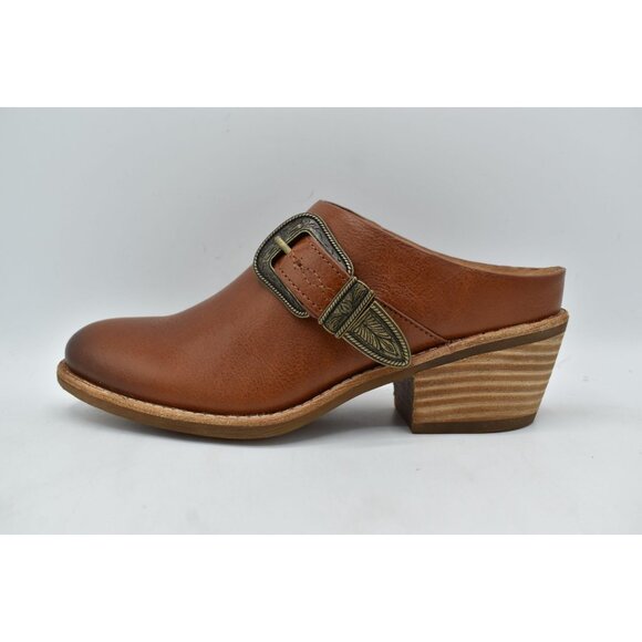 Sofft Womens Size 9 Adara Bourbon Leather Buckle Shooties Booties Shoes - Picture 9 of 13